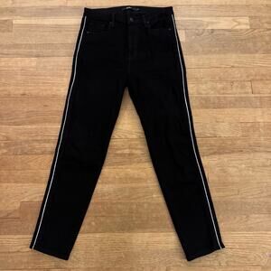 NWOT Hudson Black Holly skinny ankle high-rise chino pants size 29
 b64